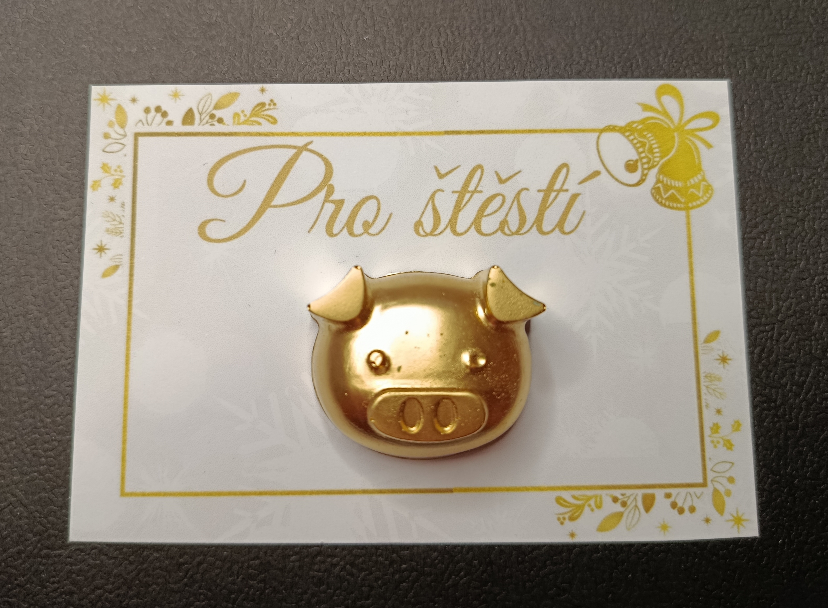 Prasátko / čuník Pro štěstí