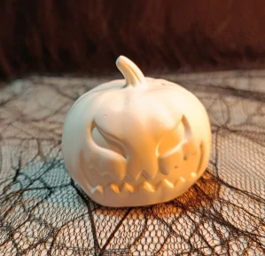Dýně halloween - malá kulatá