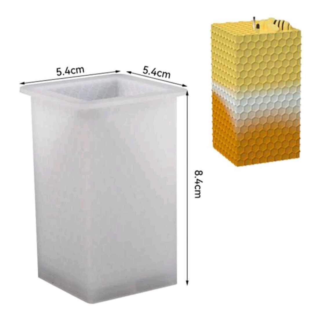 Silikonová forma na svíčku s včelkou